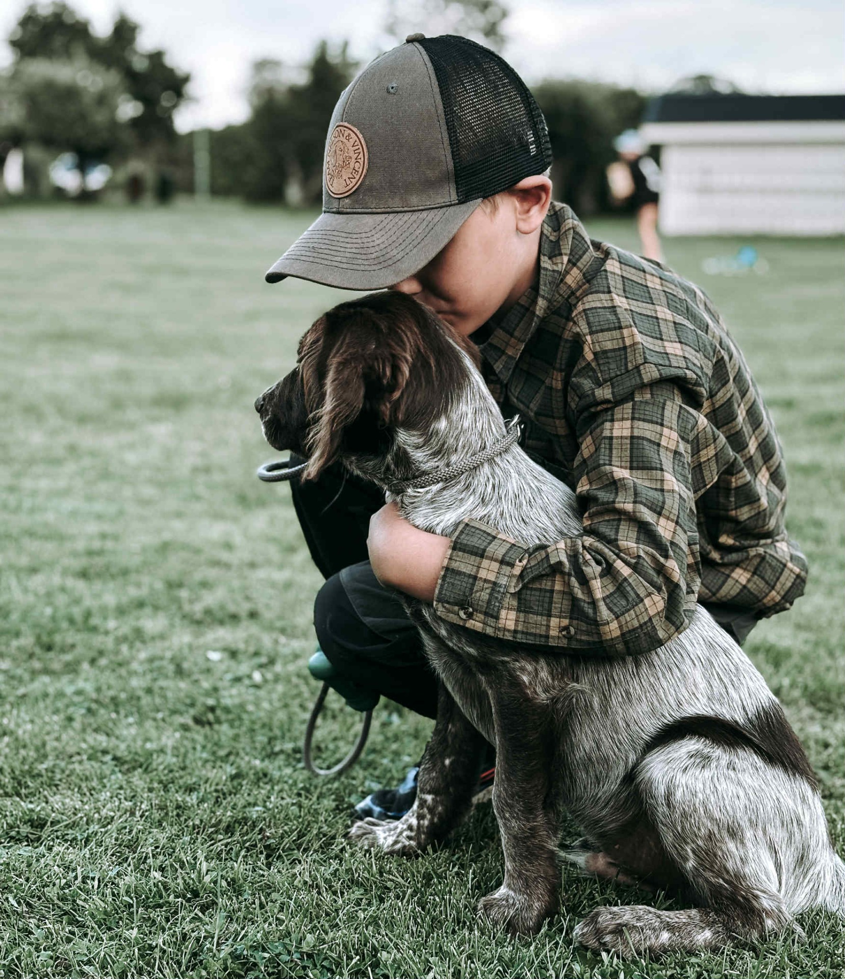 Trygg tillsammans med sin lillhusse